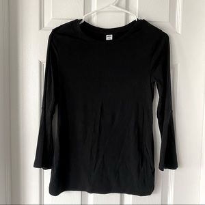 Old navy 3/4 bell sleeve top - XS